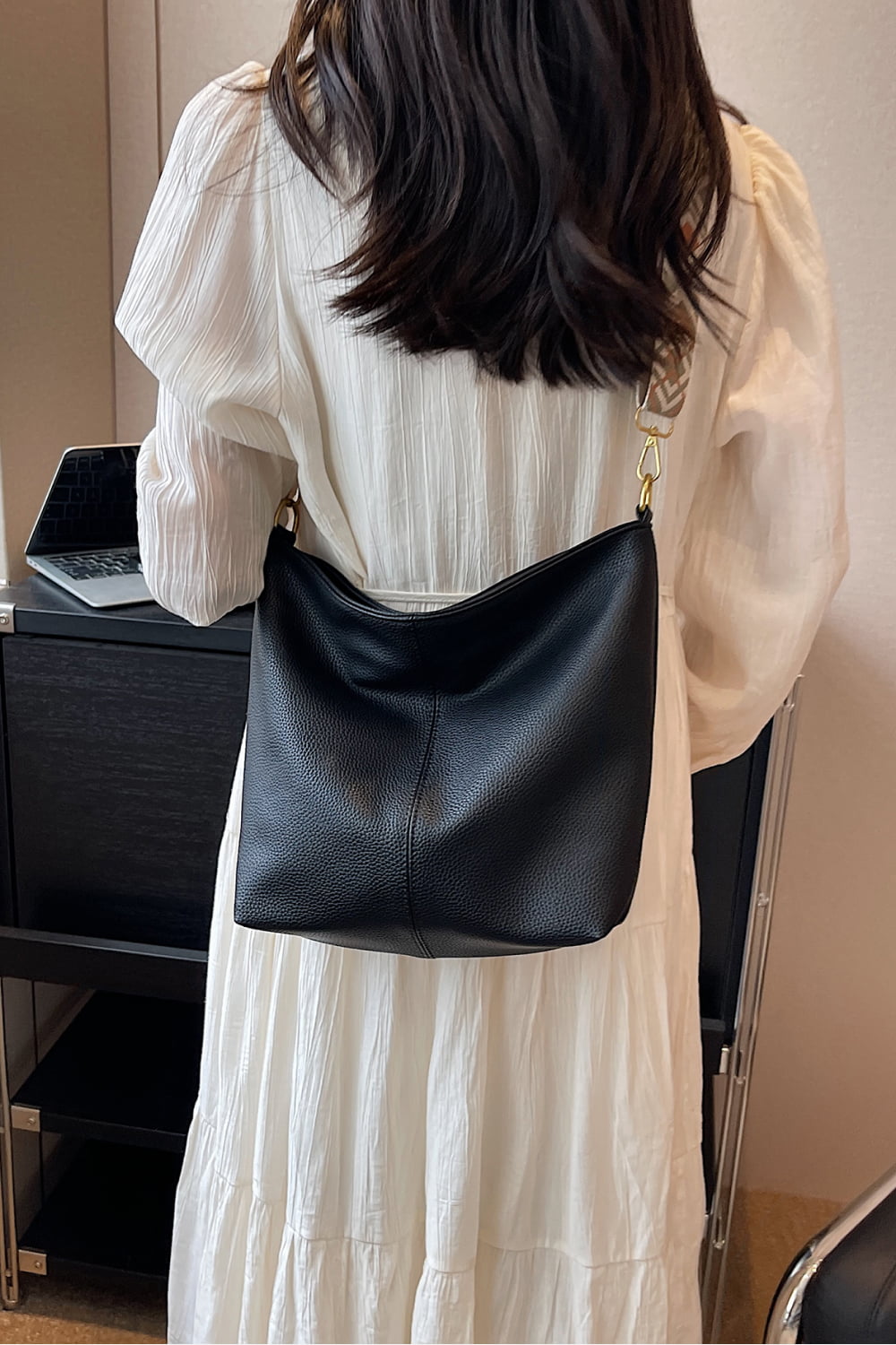 Baeful PU Leather Shoulder Bag