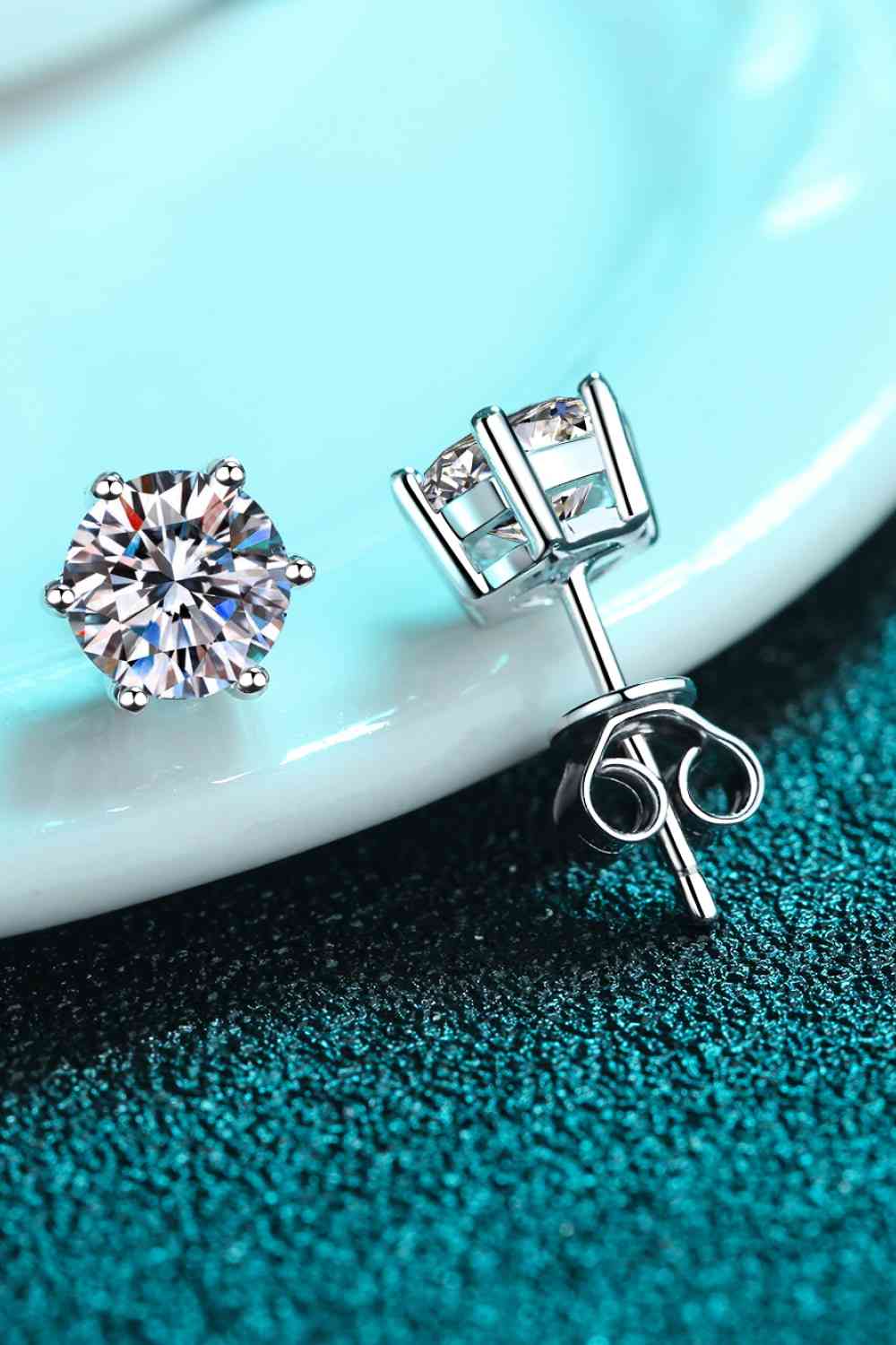 Endless Cheer Moissanite Stud Earrings